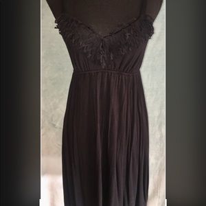 Soma Black Jersey Soft Dress Size Small